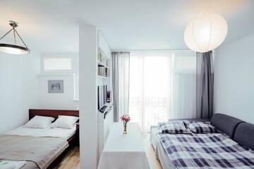 Фотографии Апартаменты Апартаменты Apartament Mirów Warszawa г. Варшава (Польша) №49 Фото номера Апартаменты Апартаменты Apartament Mirów Warszawa г. Варшава 49