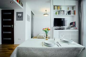 Фотографии Апартаменты Апартаменты Apartament Mirów Warszawa г. Варшава (Польша) №11 Фото номера Апартаменты Апартаменты Apartament Mirów Warszawa г. Варшава 11