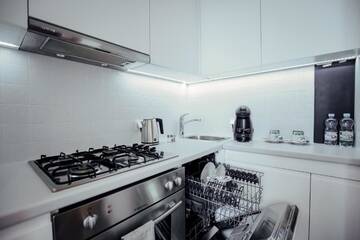 Фотографии Апартаменты Апартаменты Apartament Mirów Warszawa г. Варшава (Польша) №103 Фото номера Апартаменты Апартаменты Apartament Mirów Warszawa г. Варшава 103