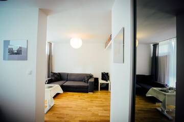 Фотографии Апартаменты Апартаменты Apartament Mirów Warszawa г. Варшава (Польша) №124 Фото номера Апартаменты Апартаменты Apartament Mirów Warszawa г. Варшава 124