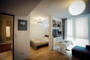 Фотографии Апартаменты Апартаменты Apartament Mirów Warszawa г. Варшава (Польша) №100 Фото номера Апартаменты Апартаменты Apartament Mirów Warszawa г. Варшава 100