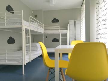 Фото номера Кровать в общем 8-местном номере Хостелы Cloud Hostel г. Варшава 4