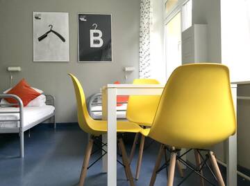Фото номера Кровать в общем номере с 4 кроватями Хостелы Cloud Hostel г. Варшава 2