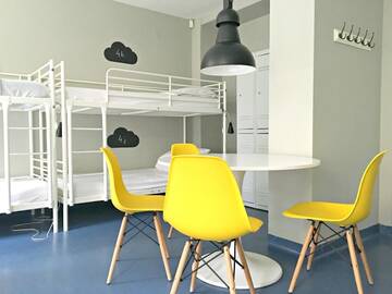 Фото номера Кровать в 10-местном общем номере Хостелы Cloud Hostel г. Варшава 3