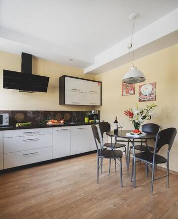 Фото номера Номер-студио Апартаменты P&amp;O Serviced Apartments FABRYCZNA г. Варшава 12