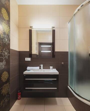 Фото номера Номер-студио Апартаменты P&amp;O Serviced Apartments FABRYCZNA г. Варшава 13