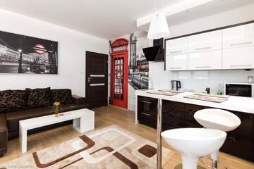 Фото номера Апартаменты Апартаменты P&amp;O Serviced Apartments FABRYCZNA г. Варшава 6