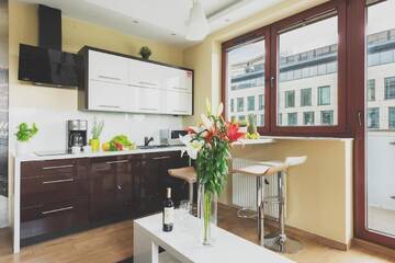 Фото номера Апартаменты Апартаменты P&amp;O Serviced Apartments FABRYCZNA г. Варшава 11
