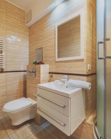 Фото номера Апартаменты Апартаменты P&amp;O Serviced Apartments FABRYCZNA г. Варшава 36