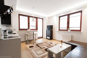Фото номера Апартаменты Апартаменты P&amp;O Serviced Apartments FABRYCZNA г. Варшава 42