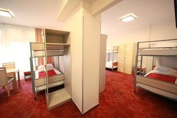 Фото номера Односпальная кровать в общем номере с 10 кроватями Хостелы eMKa Hostel г. Варшава 2