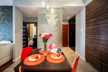 Фото номера Апартаменты Делюкс Апарт-отели Platinum Towers Central Apartments г. Варшава 5