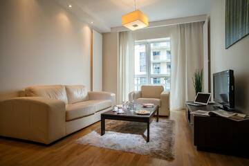 Фото номера Классический двухместный номер с 1 кроватью Апарт-отели Platinum Towers Central Apartments г. Варшава 3