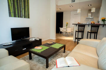 Фото номера Апартаменты Делюкс Апарт-отели Platinum Towers Central Apartments г. Варшава 2
