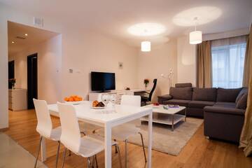 Фото номера Апартаменты Делюкс с 2 спальнями Апарт-отели Platinum Towers Central Apartments г. Варшава 2
