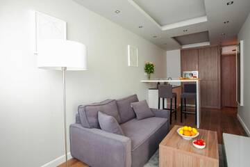 Фото номера Люкс &quot;Комфорт&quot; Апартаменты Oxygen Residence г. Варшава 5