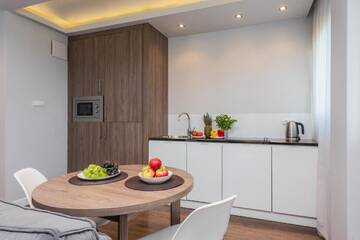 Фото номера Люкс &quot;Комфорт&quot; Апартаменты Oxygen Residence г. Варшава 11