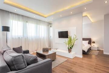 Фото номера Люкс &quot;Комфорт&quot; Апартаменты Oxygen Residence г. Варшава 12