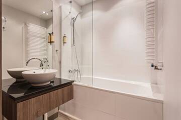 Фото номера Люкс &quot;Комфорт&quot; Апартаменты Oxygen Residence г. Варшава 18