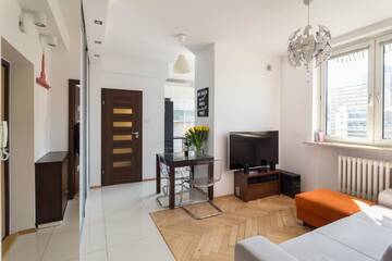 Фото номера Апартаменты с 1 спальней и балконом Апартаменты Apartament One by Your Freedom г. Варшава 16