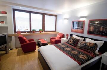 Фото номера Номер-студио с кроватью размера &quot;king-size&quot; Апартаменты Warsawrent Hit Apartments г. Варшава 7