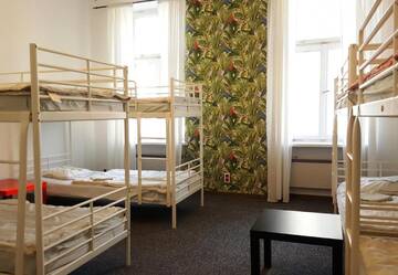 Фото номера Односпальная кровать в общем номере с 10 кроватями Хостелы Hostel Witt г. Варшава 3