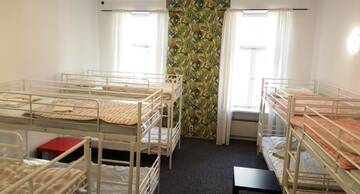 Фото номера Односпальная кровать в общем номере с 10 кроватями Хостелы Hostel Witt г. Варшава 6