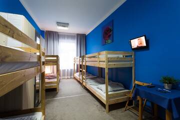 Фото номера Общий номер (для 8 взрослых) Хостелы Moon Hostel г. Варшава 5