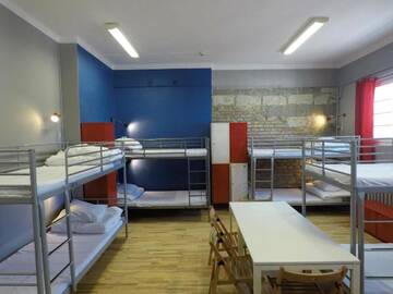 Фото номера Кровать в 10-местном общем номере Хостелы New World St. Hostel г. Варшава 4