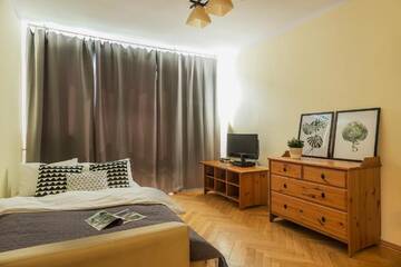Фото номера Люкс с 2 спальнями и диваном-кроватью: 3 Krochmalna Апартаменты Srodmiescie Warsaw Center Serviced Apartments г. Варшава 8