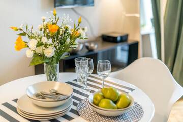 Фото номера Стандартный номер-студио — 12 Poznańska Street Апартаменты Srodmiescie Warsaw Center Serviced Apartments г. Варшава 3