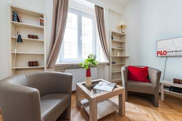Фото номера Представительский номер-студио - Podwale Street, 9 Апартаменты P&amp;O Podwale Apartments г. Варшава 6