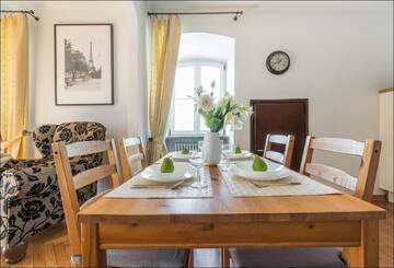 Фото номера Апартаменты с 1 спальней - улица Медова, 12 Апартаменты P&amp;O Podwale Apartments г. Варшава 5