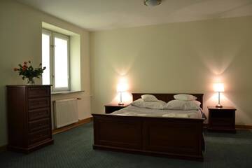 Фото номера Двухместный номер с 2 отдельными кроватями Отель Hotel Łazienkowski г. Варшава 9