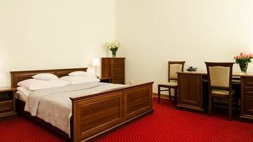 Фото номера Улучшенный двухместный номер с 1 кроватью Отель Hotel Łazienkowski г. Варшава 4
