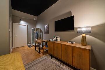 Фото номера Двухместный номер Делюкс с 1 кроватью Апартаменты SleepWell Apartments Nowy Świat г. Варшава 7