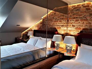 Фото номера Двухместный номер с 1 кроватью - Мансарда Апартаменты SleepWell Apartments Nowy Świat г. Варшава 6