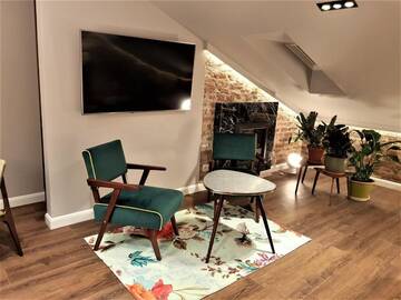 Фото номера Двухместный номер Делюкс в мансарде Апартаменты SleepWell Apartments Nowy Świat г. Варшава 6