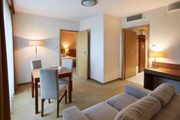 Фото номера Двухместный номер бизнес-класса с 1 кроватью Отель Arche Hotel Puławska Residence г. Варшава 3