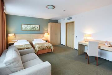 Фото номера Двухместный номер бизнес-класса с 1 кроватью Отель Arche Hotel Puławska Residence г. Варшава 4
