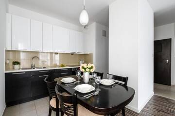 Фото номера Апартаменты с 1 спальней (Giełdowa 4с) Апартаменты P&amp;O Giełdowa Serviced Apartments г. Варшава 24