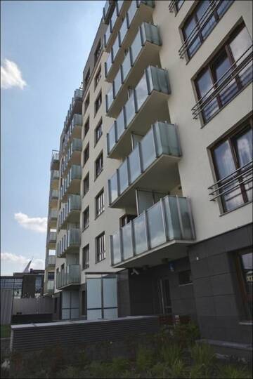 Фото номера Апартаменты с 1 спальней (Giełdowa 4с) Апартаменты P&amp;O Giełdowa Serviced Apartments г. Варшава 32