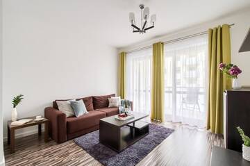 Фото номера Апартаменты с 1 спальней (Giełdowa 4с) Апартаменты P&amp;O Giełdowa Serviced Apartments г. Варшава 13