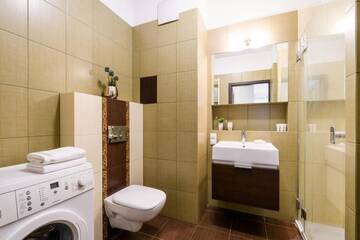 Фото номера Апартаменты с 1 спальней (Giełdowa 4с) Апартаменты P&amp;O Giełdowa Serviced Apartments г. Варшава 19