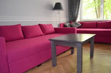 Фото номера Апартаменты с балконом Апартаменты Apartament Orchidea Centrum г. Варшава 48
