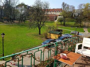 Фото номера Апартаменты с балконом Апартаменты Mieszkanko koło Zamku г. Варшава 89