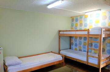 Фото номера Четырехместный номер с общей ванной комнатой Хостелы Hostel Siennicka г. Варшава 7