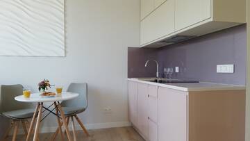 Фото номера Апартаменты с 2 спальнями и террасой Апартаменты Chopin Apartments - City г. Варшава 5