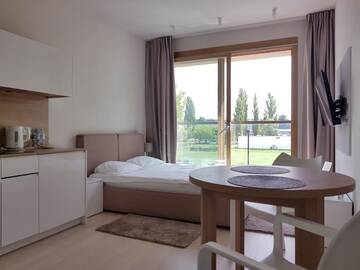 Фото номера Апартаменты-студио Апартаменты Chopin Apartments - City г. Варшава 3