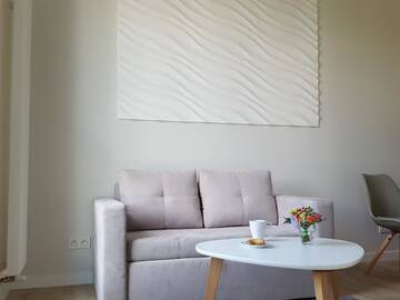 Фото номера Апартаменты с 2 спальнями и террасой Апартаменты Chopin Apartments - City г. Варшава 9